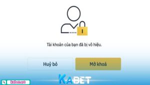 Nguyên nhân thường gặp khiến tài khoản Kabet bị gián đoạn